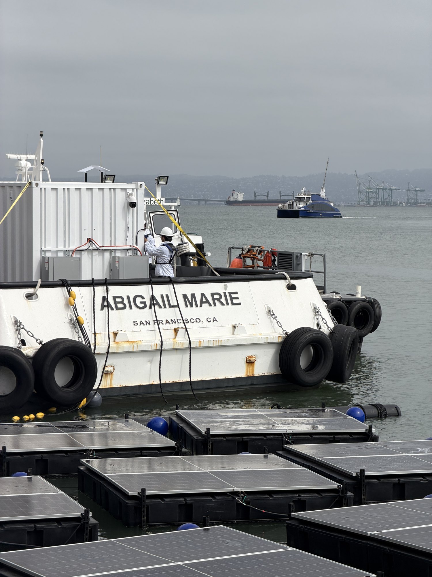 the Abigail Marie, a 110 ft support vessel